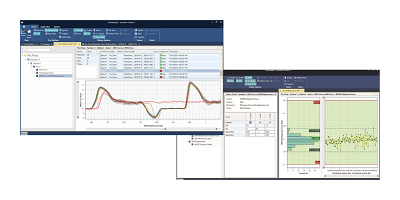 Sciemetric Studio data screens